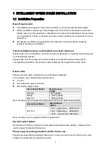 Preview for 8 page of Dahua DH-SD6323E-H Installation Manual