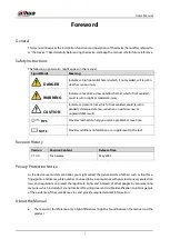 Предварительный просмотр 2 страницы Dahua DH-SP-PIXX User Manual