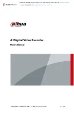 Предварительный просмотр 1 страницы Dahua DH-XVR54 L-I2 Series User Manual