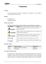 Preview for 2 page of Dahua DHI-IPMECS-2201C User Manual