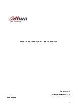 Предварительный просмотр 1 страницы Dahua DHI-ITC237-PW1A-IRZ User Manual