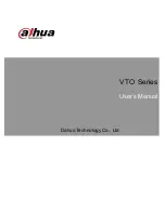 Dahua DHI-VTO2000-A-2-S User Manual preview
