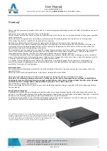 Preview for 1 page of Dahua DHI-XVR5432L-X User Manual