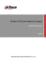 Предварительный просмотр 1 страницы Dahua H Quick Start Manual