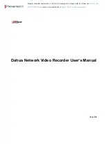 Dahua Lite NVR4116HS-4KS2 User Manual предпросмотр