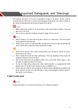 Preview for 6 page of Dahua NAVIGATOR X1100 User Manual