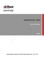 Dahua NAVIGATOR X650 User Manual preview