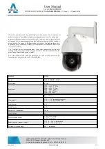 Preview for 2 page of Dahua SD49425XB-HNR User Manual