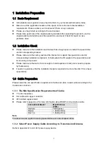 Preview for 8 page of Dahua SD8A240VI-HNI Installation Manual