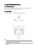 Предварительный просмотр 9 страницы Dahua SD8A840WA-HNF Installation Manual