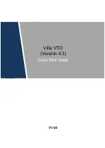 Dahua Villa VTO Series Quick Start Manual preview