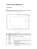 Preview for 6 page of Dahua VTH5221DW-C User Manual