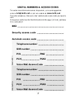 Preview for 2 page of Dai Telecom Telit G83 User Manual