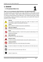 Предварительный просмотр 3 страницы Daihan Scientific MaXtable H20 User Manual