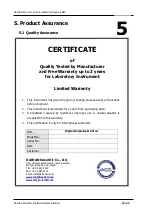 Предварительный просмотр 22 страницы Daihan Scientific MSH-20D User Manual