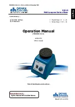 Daihan Scientific VM-10 Operation Manual предпросмотр