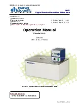 Daihan Scientific WCB Operation Manual предпросмотр