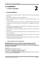 Preview for 6 page of Daihan Scientific WEV-1001V User Manual