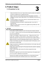 Preview for 20 page of Daihan Scientific WEV-1001V User Manual