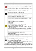 Preview for 14 page of DAIHAN MaXterileTM 47 User Manual