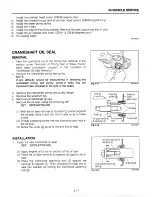 Preview for 61 page of Daihatsu CB-23 Workshop Manual