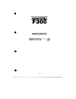 Preview for 1116 page of Daihatsu F300 Service Manual