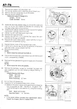 Предварительный просмотр 354 страницы Daihatsu G200 Service Manual