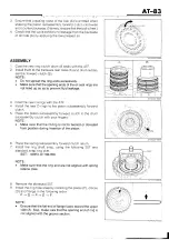 Предварительный просмотр 361 страницы Daihatsu G200 Service Manual