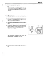 Preview for 97 page of Daihatsu S85 Workshop Manual