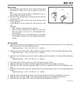 Preview for 43 page of Daihatsu TERIOS J100 Service Manual