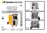 Preview for 1 page of Daihen varstroj VARMIG 191 Supermig Operating Instructions Manual