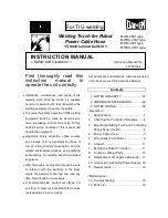 Preview for 1 page of Daihen MWX-2001 Instruction Manual