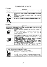 Preview for 14 page of Daihen OTC CPTX-I 400 2W Owner'S Manual