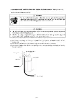 Preview for 19 page of Daihen OTC CPTX-I 400 2W Owner'S Manual