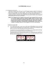 Preview for 49 page of Daihen OTC CPTX-I 400 2W Owner'S Manual