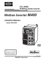 Daihen OTC WB-M400 Owner'S Manual preview