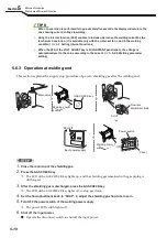 Предварительный просмотр 66 страницы Daihen OTC Welbee Inverter W400 Owner'S Manual