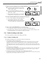 Preview for 121 page of Daihen OTC Welbee Inverter W400 Owner'S Manual