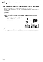 Предварительный просмотр 132 страницы Daihen OTC Welbee Inverter W400 Owner'S Manual