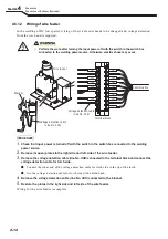 Preview for 48 page of Daihen OTC Welbee M350L Owner'S Manual