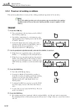 Preview for 74 page of Daihen OTC Welbee WB-P320E Owner'S Manual