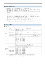 Предварительный просмотр 8 страницы Daiichi Electronics SPTT2-92A-12 Instruction Manual