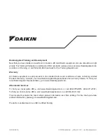 Предварительный просмотр 12 страницы Daikin 090016709 Installation And Maintenance Manual