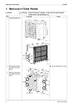 Preview for 4 page of Daikin 2AMK40FV1B Service Manual Removal Procedure