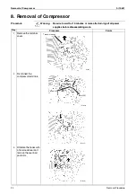 Предварительный просмотр 26 страницы Daikin 2AMK40FV1B Service Manual Removal Procedure