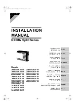 Daikin 2AMX52E2V1B Installation Manual предпросмотр