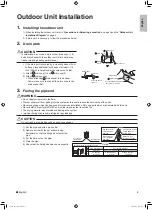 Предварительный просмотр 9 страницы Daikin 2MXL18WMVJU9 Installation Manual