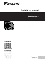 Daikin 2MXM68N2V1B Installation Manual предпросмотр