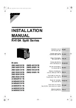 Daikin 2MXS40G2V1B Installation Manual preview