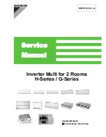 Daikin 2MXS40H2V1B Service Manual предпросмотр